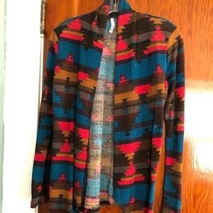 Aztec sweater cardigan!